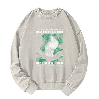 Tokyo-Tiger These Are The End Bird Washed Sweatshirt