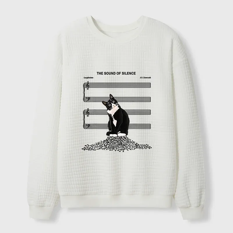 Tokyo-Tiger The Sound Of Silence Waffle Sweatshirt