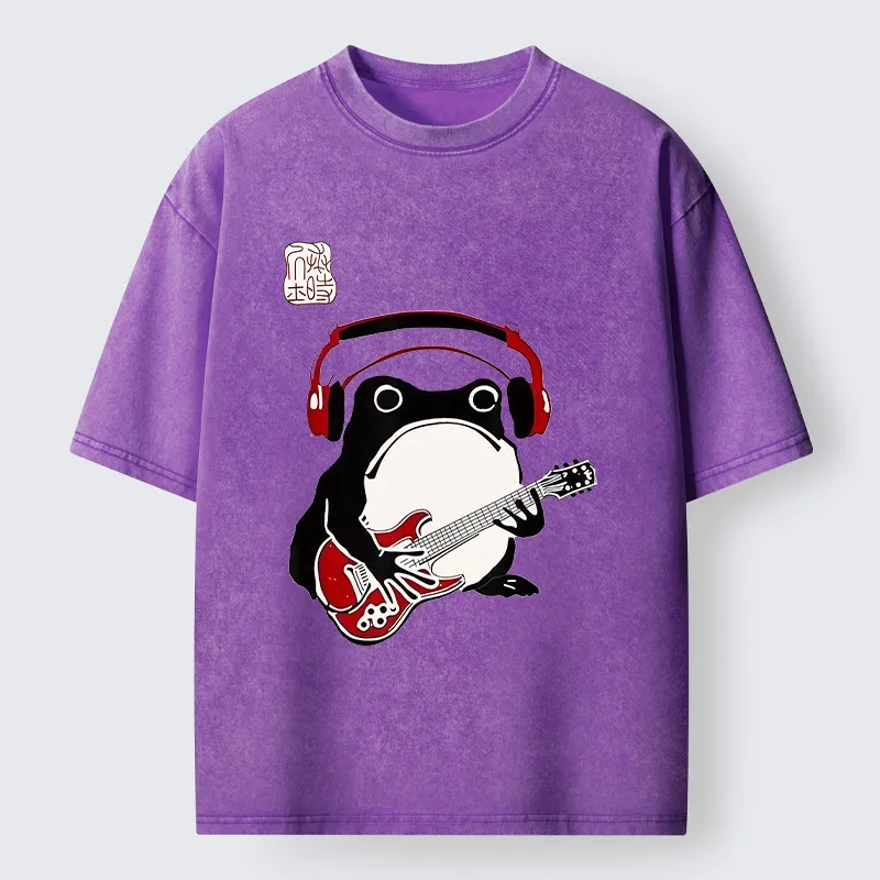 Tokyo-Tiger Rock Frog Washed T-Shirt