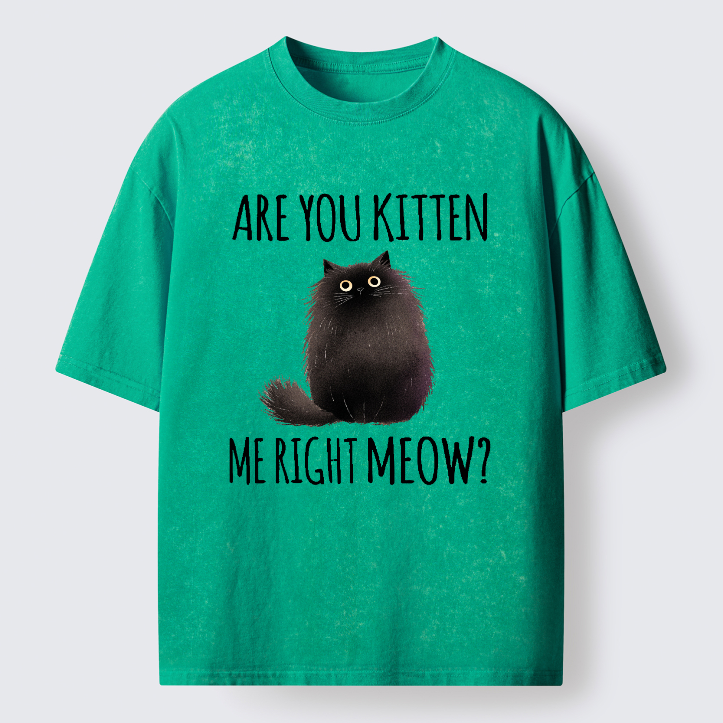 Tokyo-Tiger Kitten Me Right Meow Washed T-Shirt