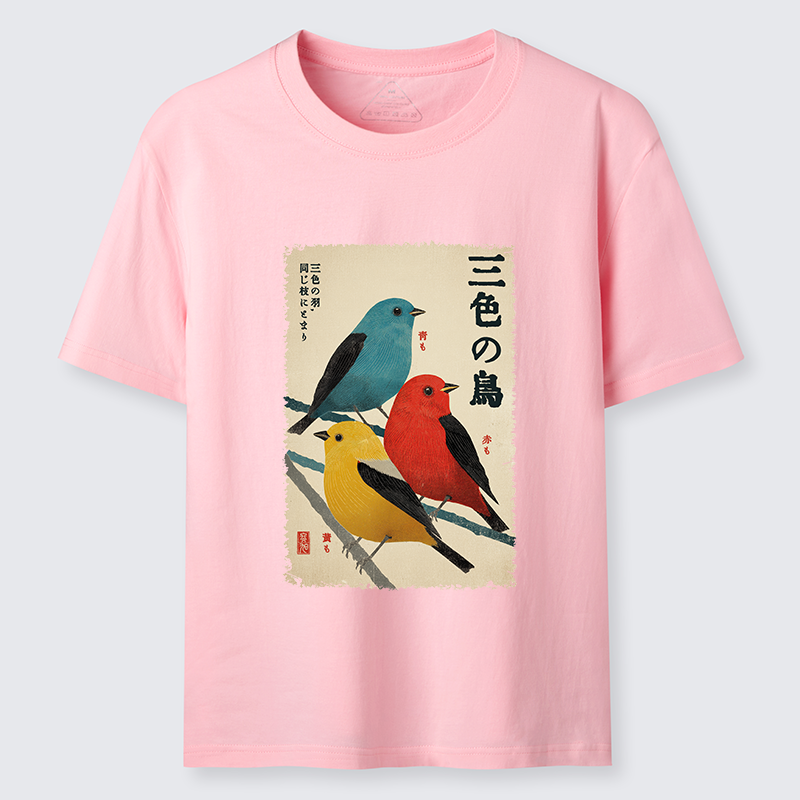 Tokyo-Tiger Three Birds, One Branch Classic T-Shirt