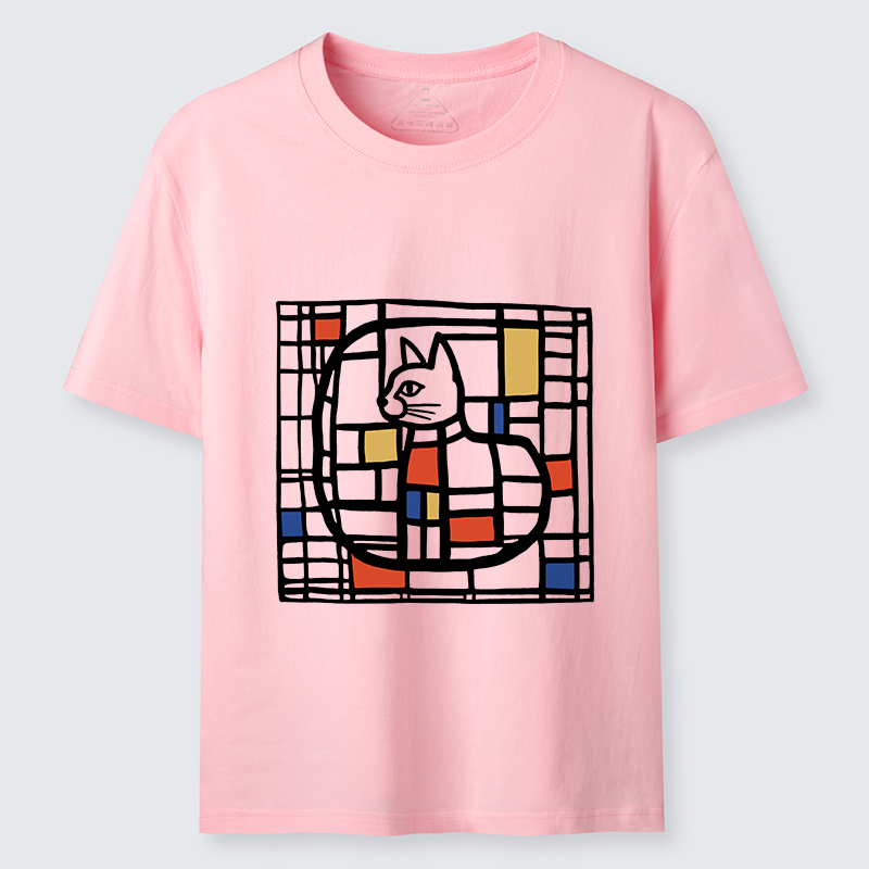 Tokyo-Tiger Mondrian's Cat Classic T-Shirt