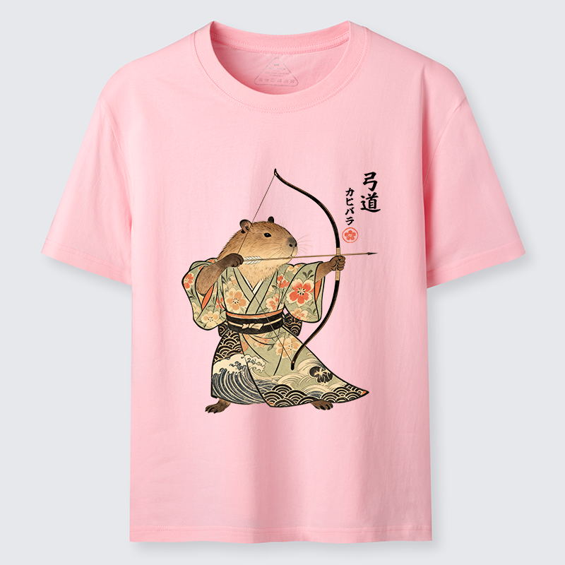 Tokyo-Tiger Capybara Archery Classic T-Shirt