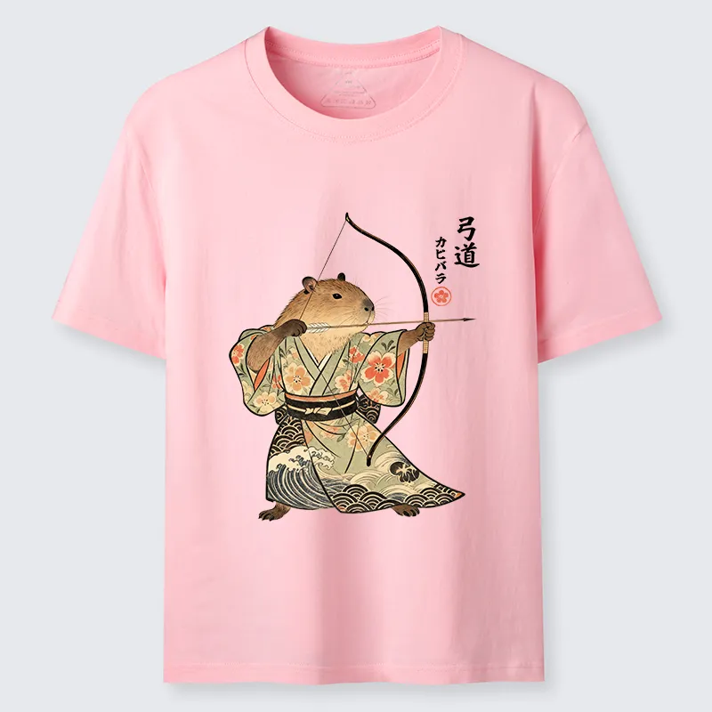 Tokyo-Tiger Capybara Archery Classic T-Shirt