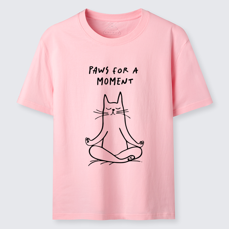 Tokyo-Tiger Yoga Zen Cat Classic T-Shirt