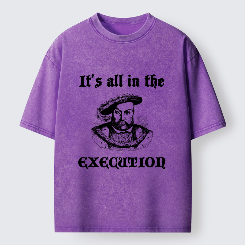 Tokyo-Tiger It’s All In The Execution Washed T-Shirt