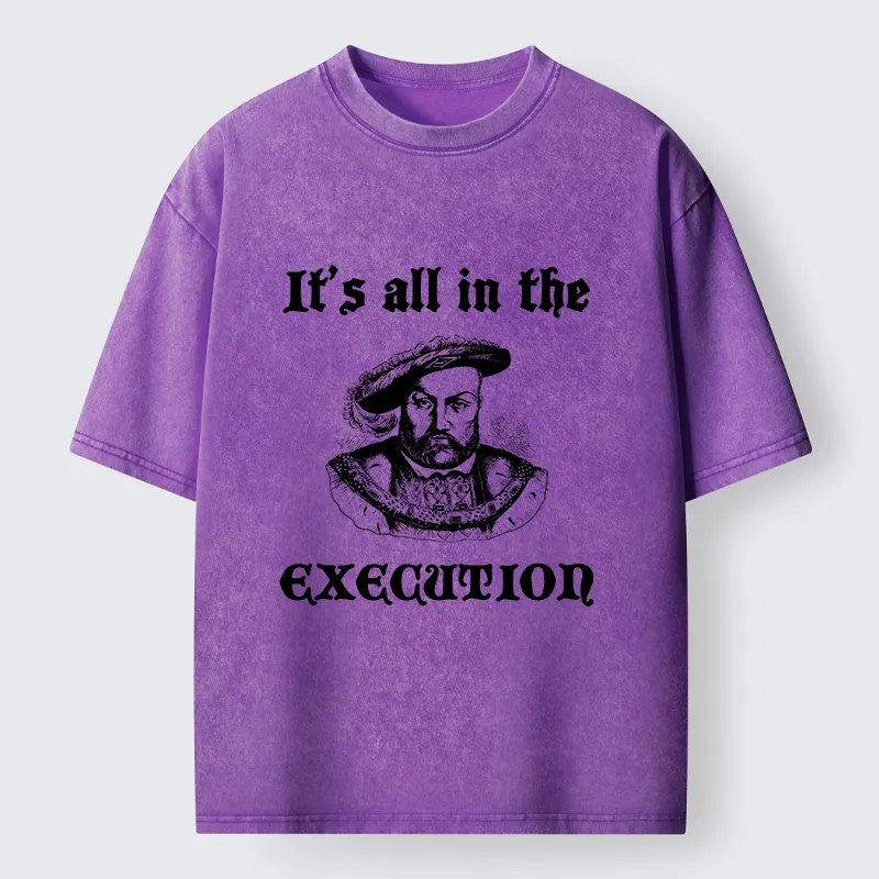 Tokyo-Tiger It’s All In The Execution Washed T-Shirt