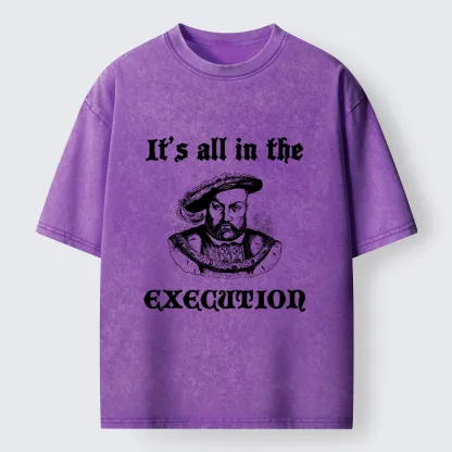 Tokyo-Tiger It’s All In The Execution Washed T-Shirt