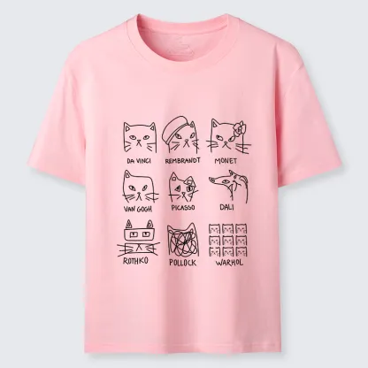 Tokyo-Tiger Artistic Cats Classic T-Shirt
