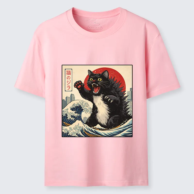 Tokyo-Tiger Black Catzilla Classic T-Shirt