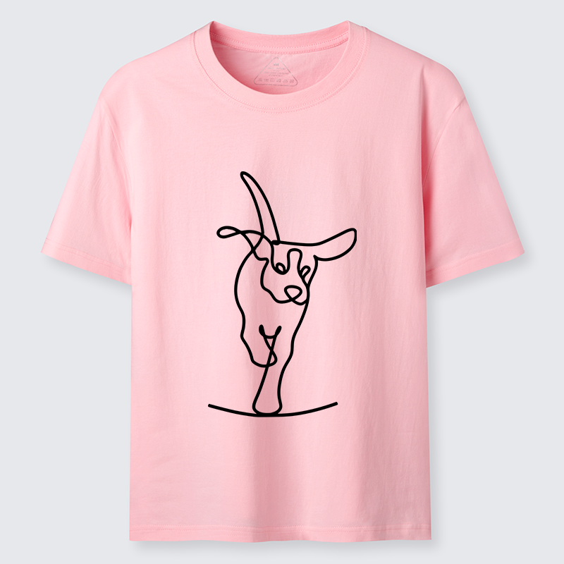 Tokyo-Tiger Minimalist Dog Classic T-Shirt