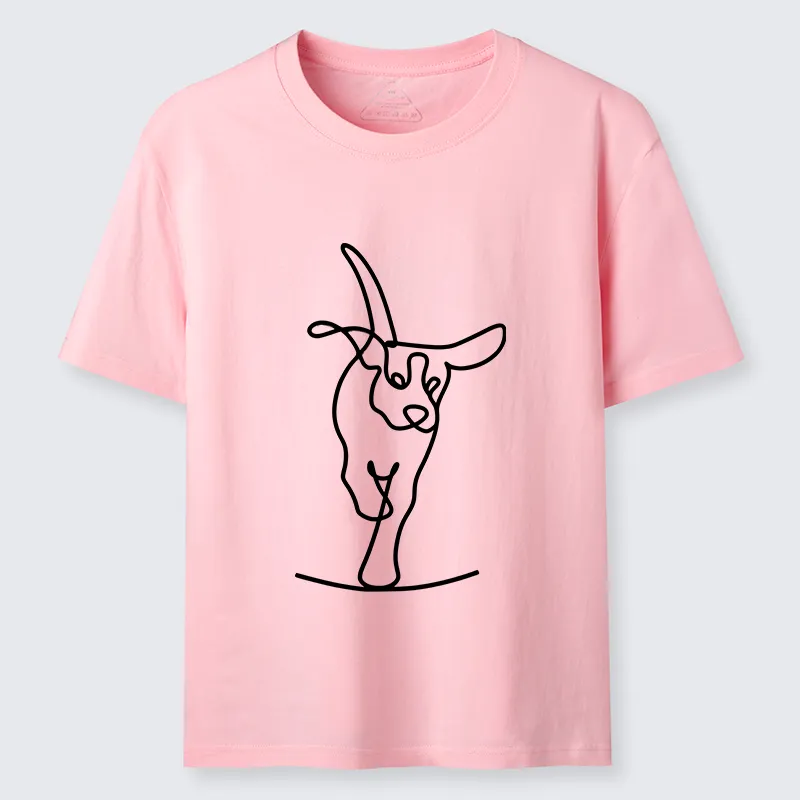 Tokyo-Tiger Minimalist Dog Classic T-Shirt