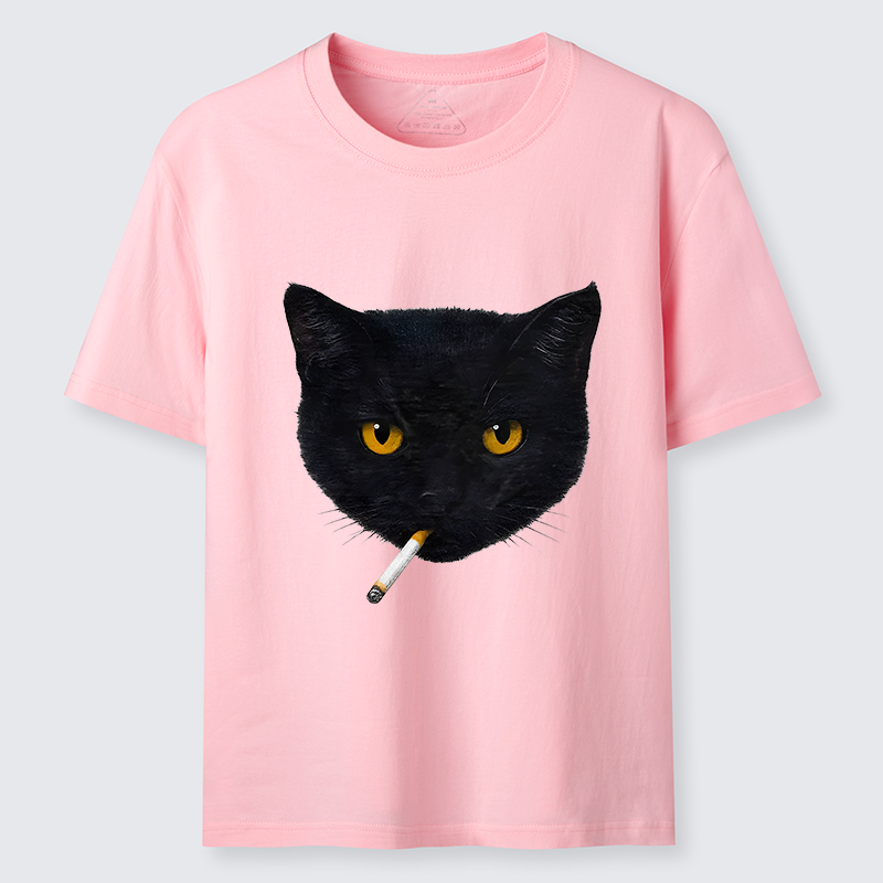 Tokyo-Tiger Smoking Cat Classic T-Shirt