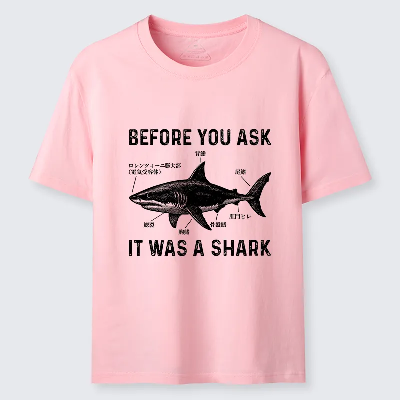 Tokyo-Tiger Before You Ask It Was A Shark Classic T-Shirt