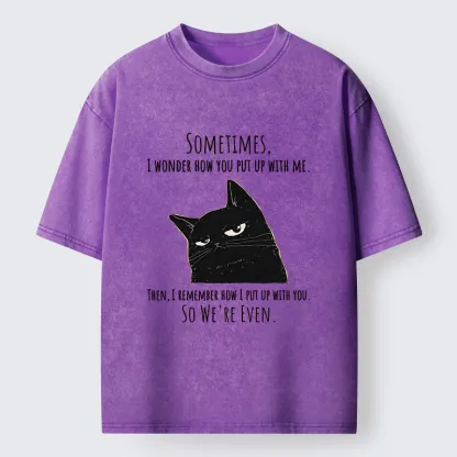 Tokyo-Tiger A World Of Mutual Tolerance Washed T-Shirt