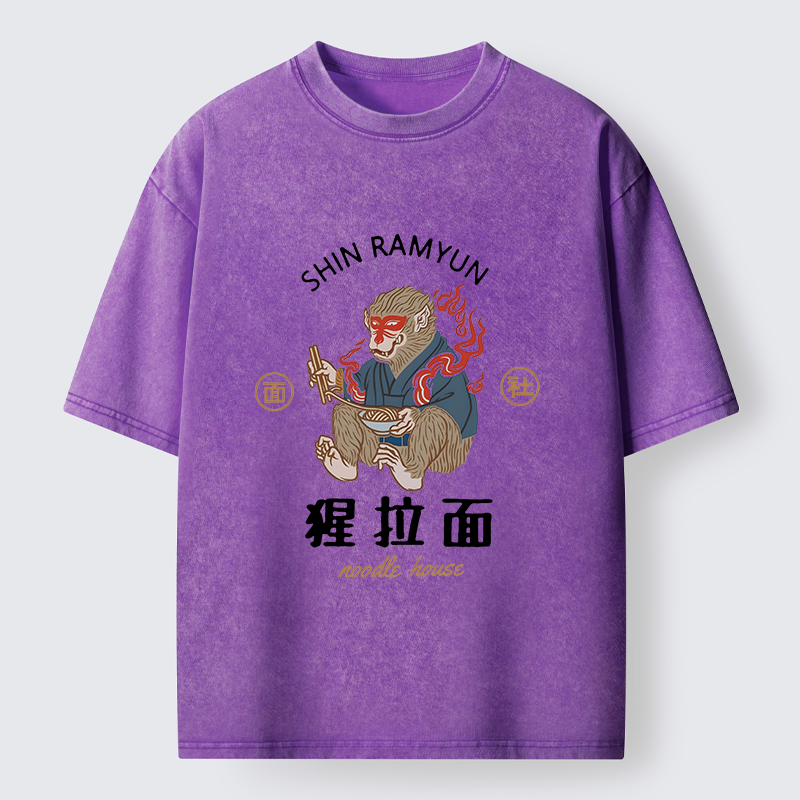 Tokyo-Tiger Shin Ramyun Washed T-Shirt