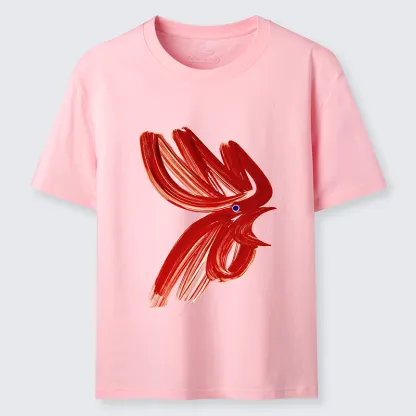 Tokyo-Tiger Calligraphy Art Chicken Classic T-Shirt