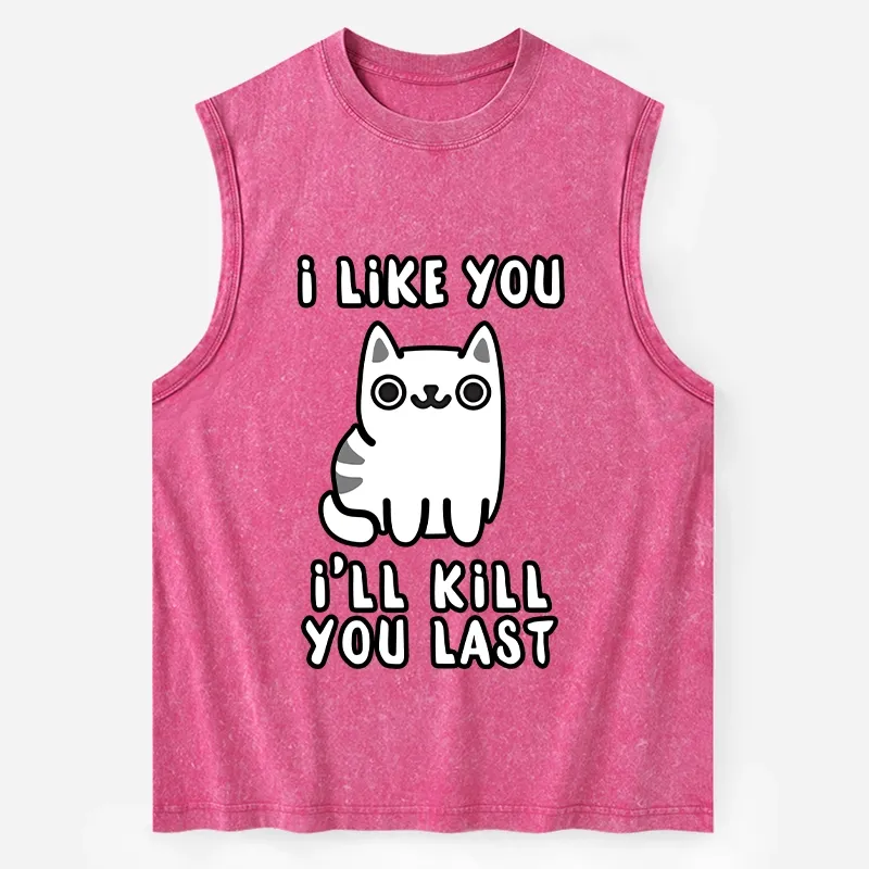 Tokyo-Tiger Cats And Humans Have A Love-hate Relationship Washed Tank