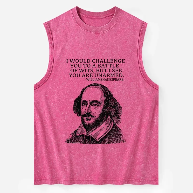 Tokyo-Tiger Your Intelligence Is Inferior To Mine Washed Tank