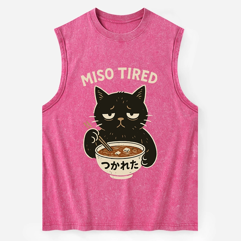 Tokyo-Tiger I’m So Tired Washed Tank