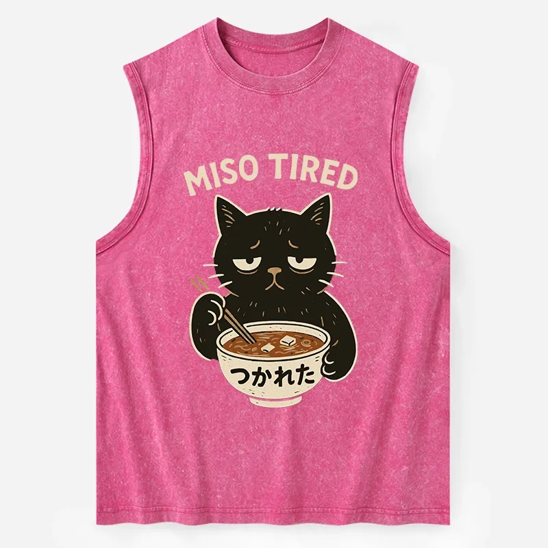 Tokyo-Tiger I’m So Tired Washed Tank