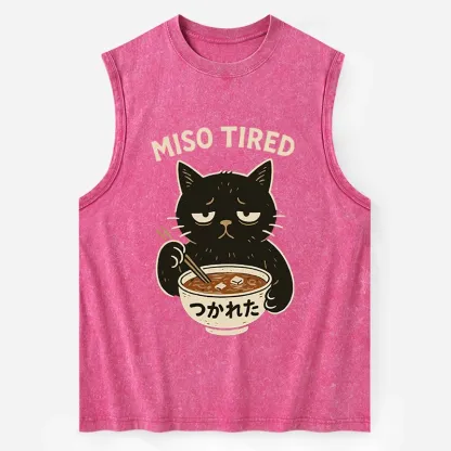 Tokyo-Tiger I’m So Tired Washed Tank