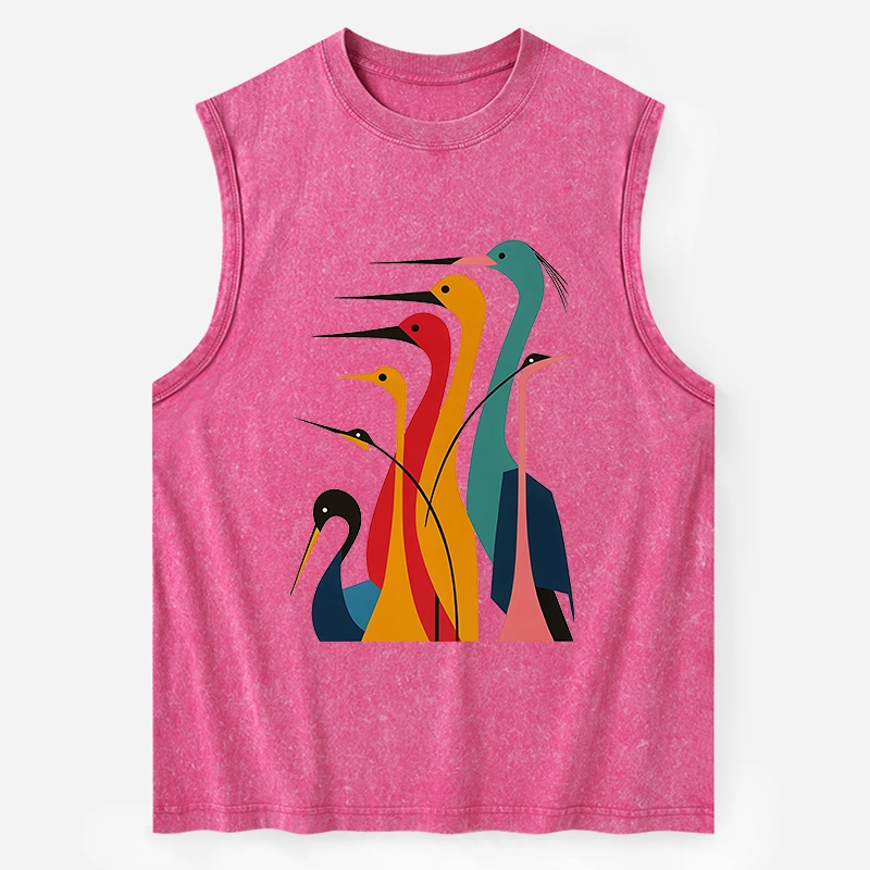 Tokyo-Tiger Various Types Of Cranes Washed Tank