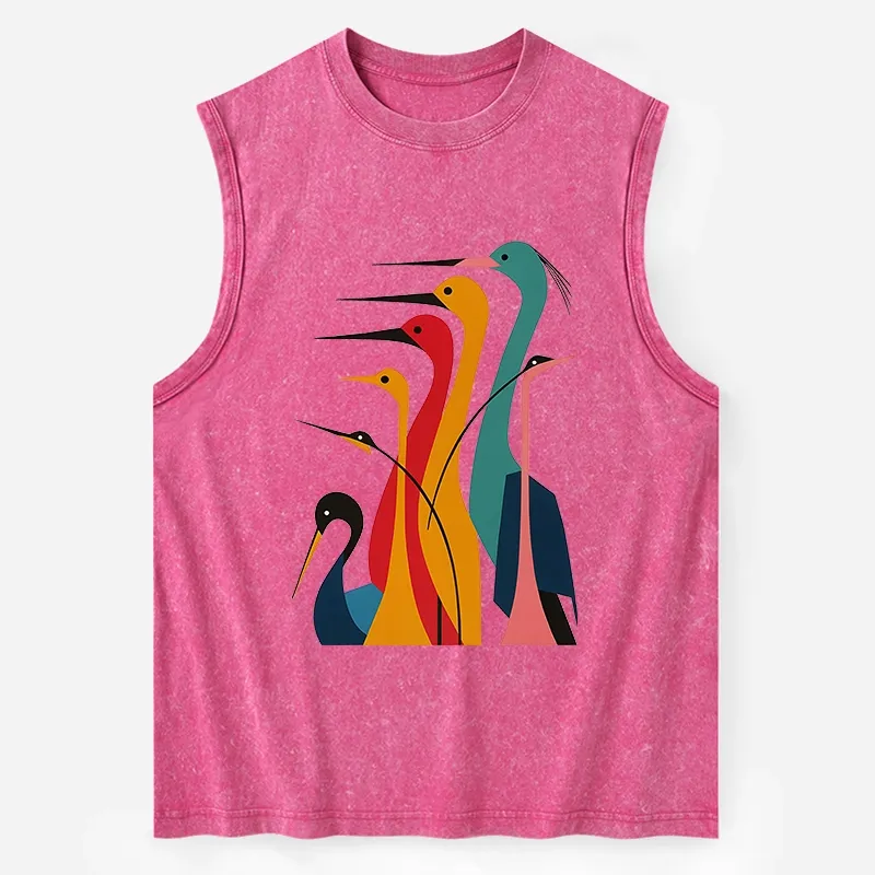 Tokyo-Tiger Various Types Of Cranes Washed Tank