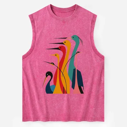 Tokyo-Tiger Various Types Of Cranes Washed Tank