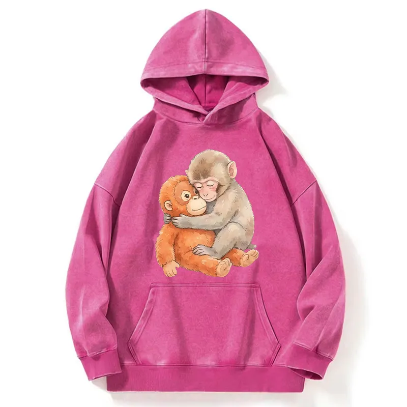 Tokyo-Tiger Poor Punch Washed Hoodie