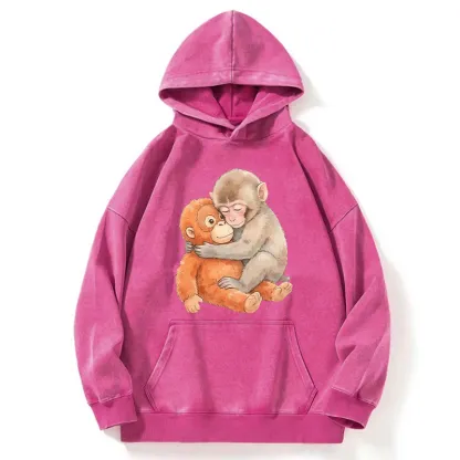 Tokyo-Tiger Poor Punch Washed Hoodie