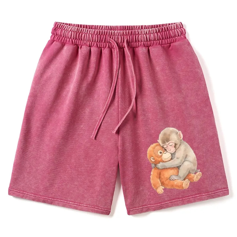 Tokyo-Tiger Poor Punch Washed Shorts