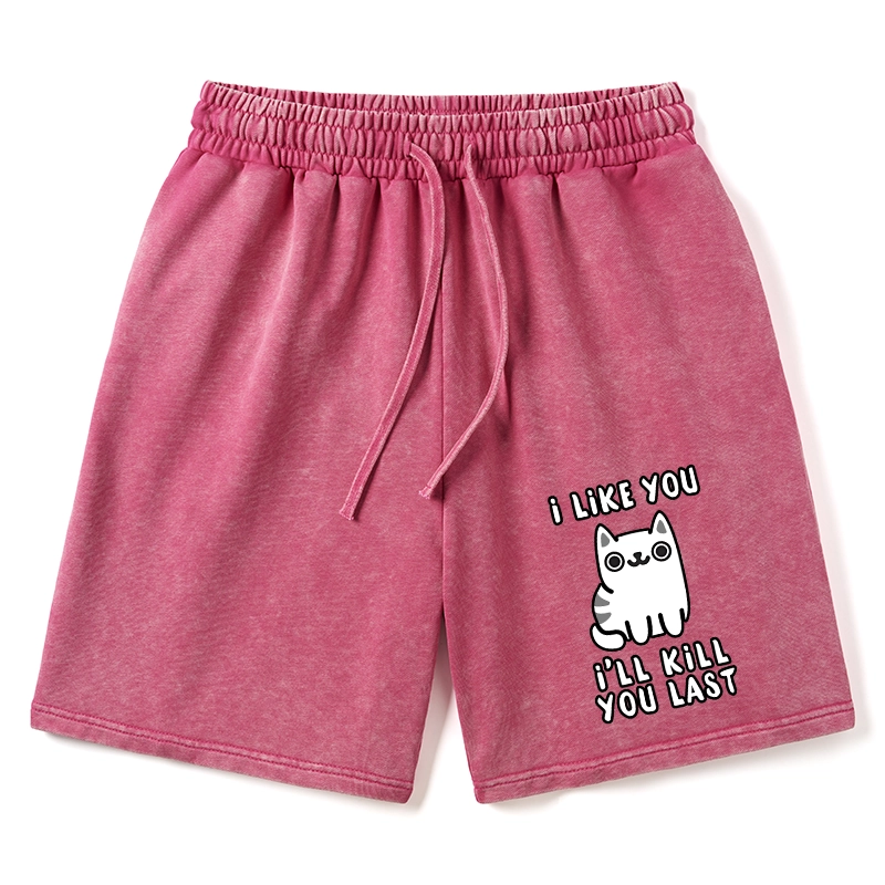 Tokyo-Tiger Cats And Humans Have A Love-hate Relationship Washed Shorts