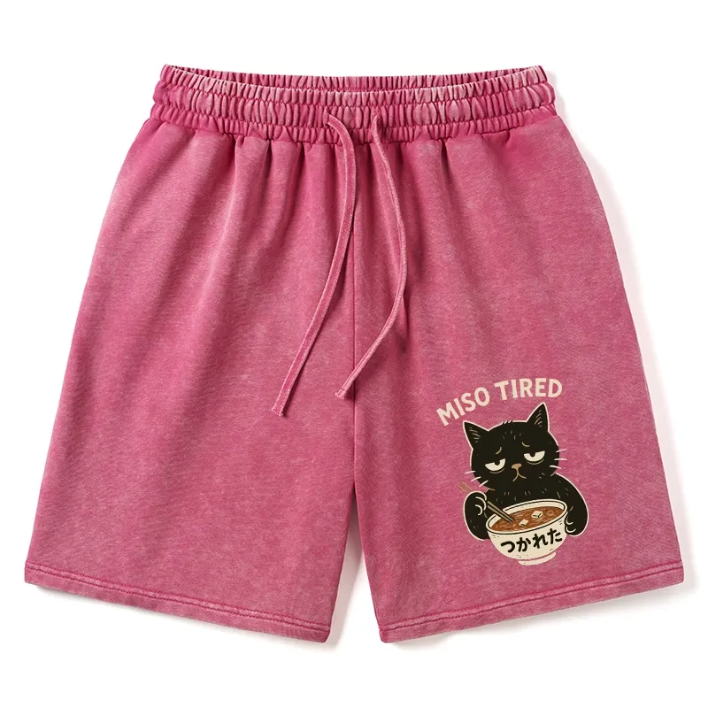 Tokyo-Tiger I’m So Tired Washed Shorts
