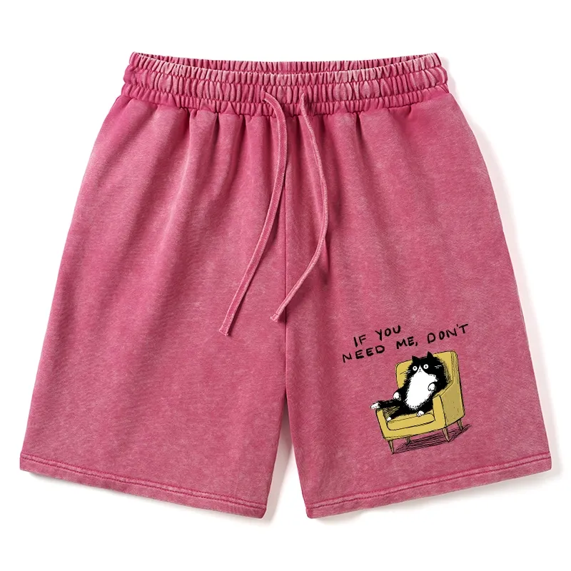 Tokyo-Tiger Unavailable Cat Washed Shorts