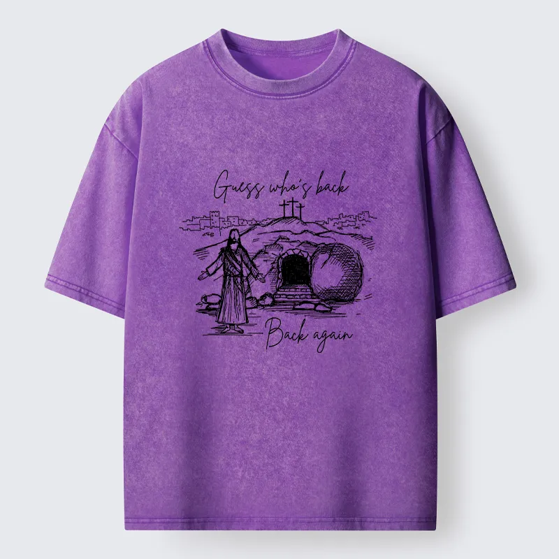 Tokyo-Tiger Back Again Jesus Washed T-Shirt