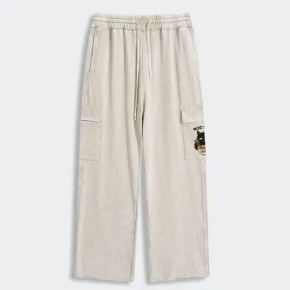 Tokyo-Tiger  I’m So Tired Washed Utility Sweatpants