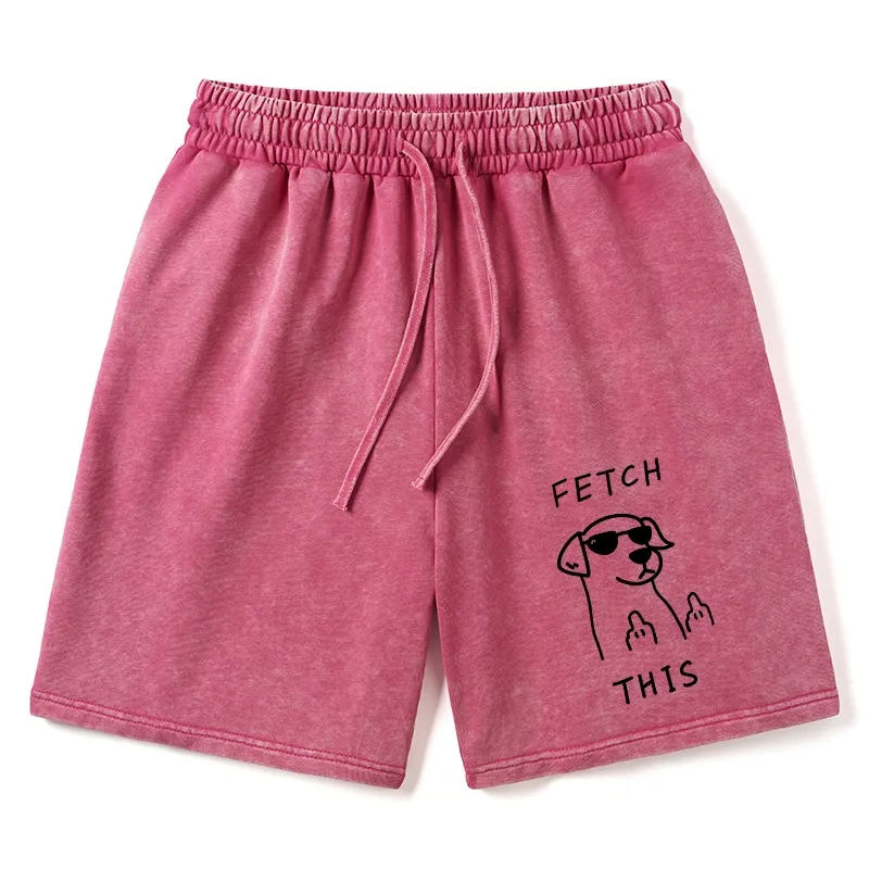 Tokyo-Tiger Rebellious Dog Washed Shorts
