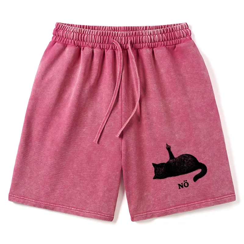 Tokyo-Tiger Cat Refused Washed Shorts