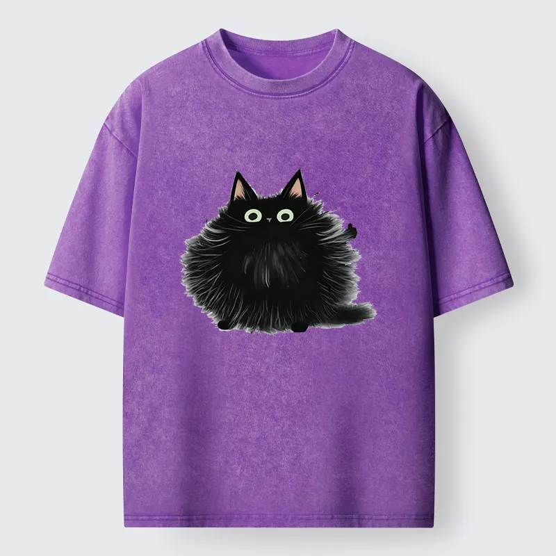 Tokyo-Tiger Cat's Approval Washed T-Shirt