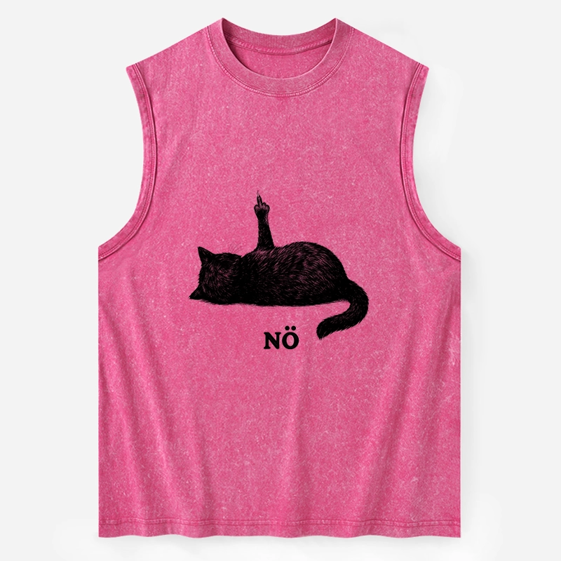 Tokyo-Tiger Cat Refused Washed Tank