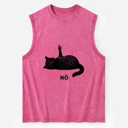 Tokyo-Tiger Cat Refused Washed Tank