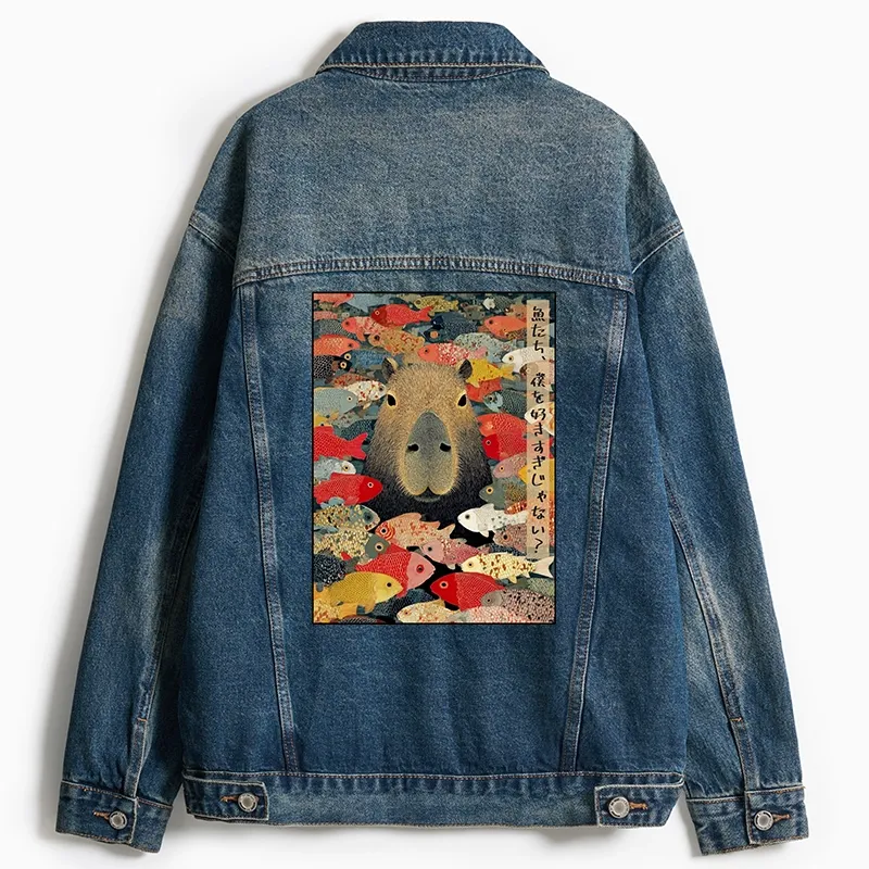Tokyo-Tiger Am I Too Lovable? Jean Jacket