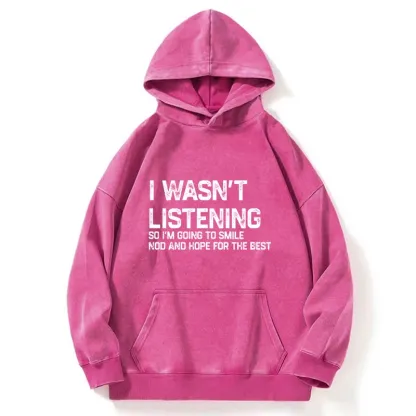 Tokyo-Tiger Indifferent To Everything Washed Hoodie
