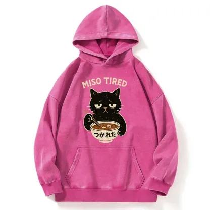 Tokyo-Tiger I’m So Tired Washed Hoodie