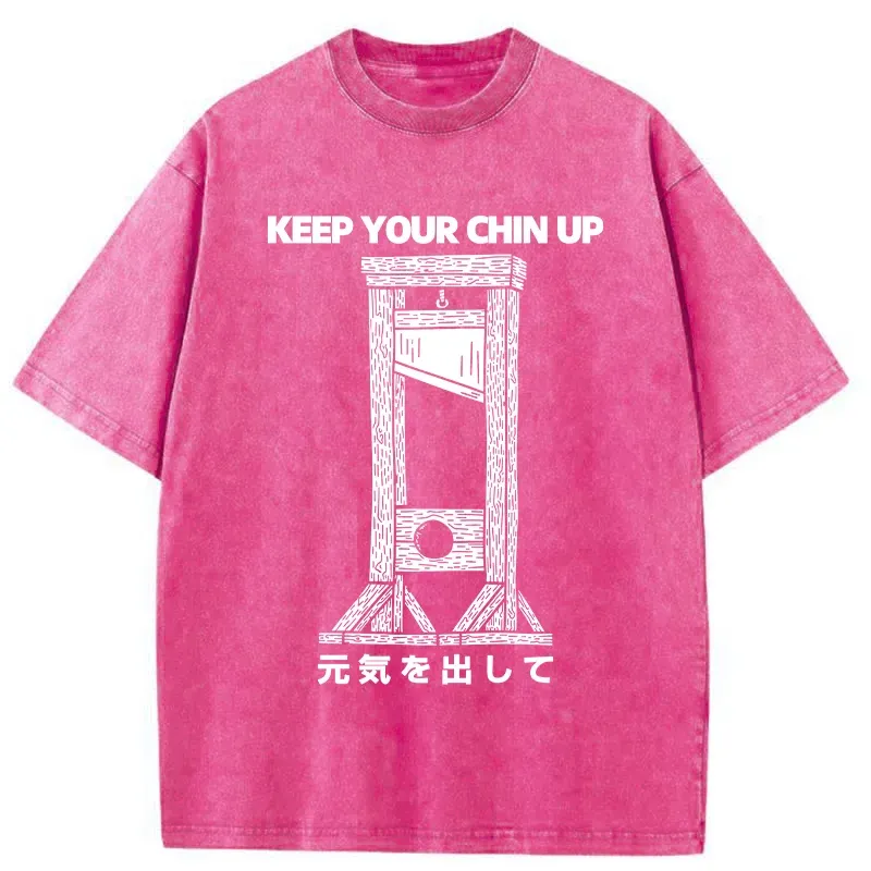 Tokyo-Tiger Keep Your Chin Up Washed T-Shirt