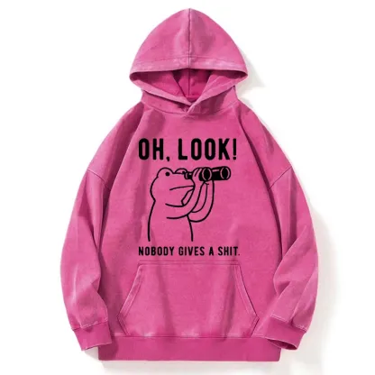 Tokyo-Tiger Frog of Indifference Washed Hoodie