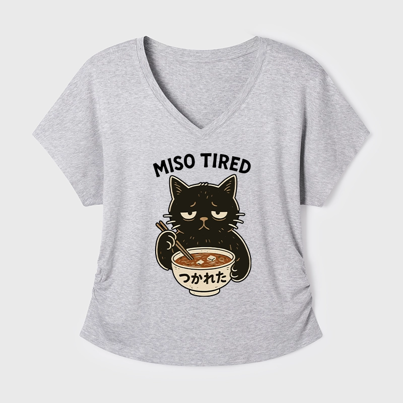 Tokyo-Tiger I’m So Tired Modal Dolman Sleeve T-Shirt
