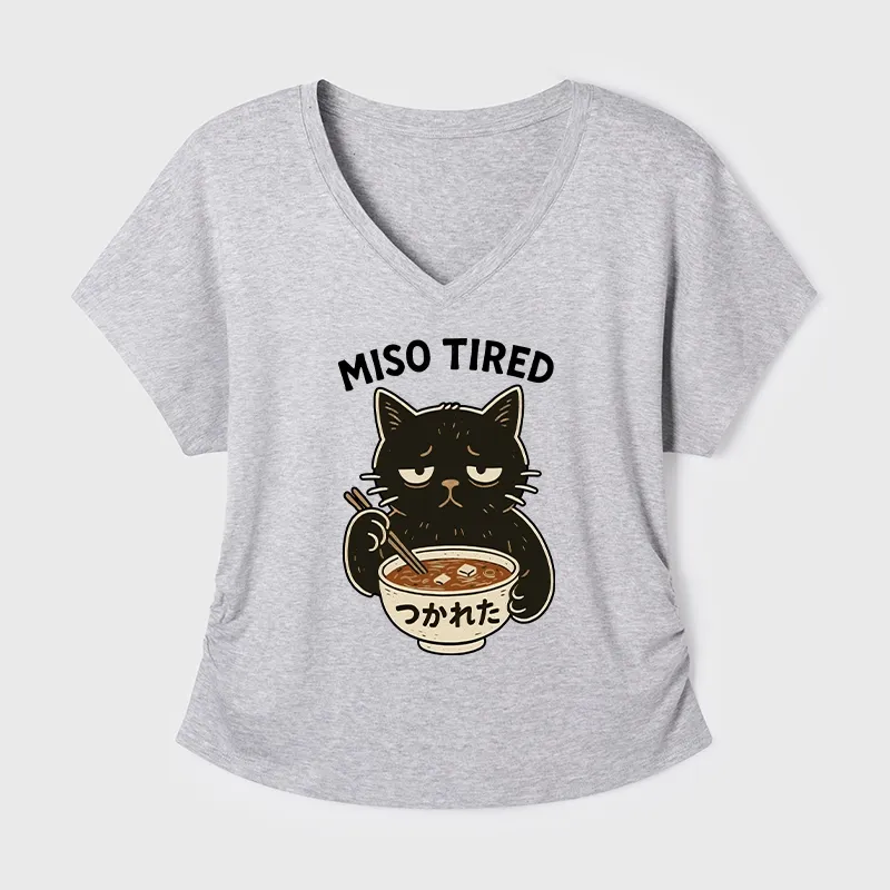 Tokyo-Tiger I’m So Tired Modal Dolman Sleeve T-Shirt