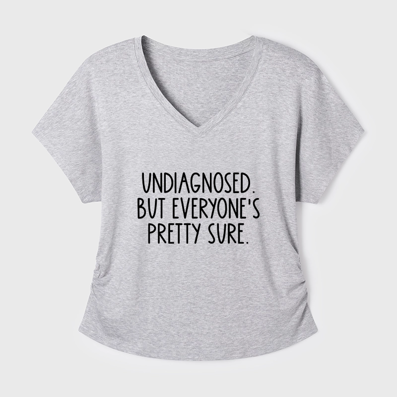 Tokyo-Tiger Self-diagnosed Illness Funny Modal Dolman Sleeve T-Shirt